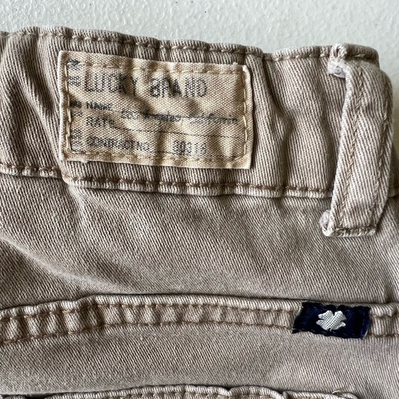 Lucky Brand beige denim pants size 10 - Picture 6 of 8